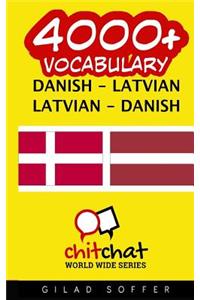 4000+ Danish - Latvian Latvian - Danish Vocabulary