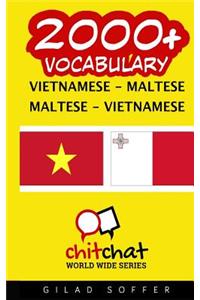 2000+ Vietnamese - Maltese Maltese - Vietnamese Vocabulary