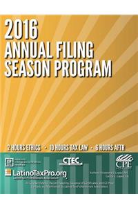 2016 Annual Filing Season Program: 18 Hour