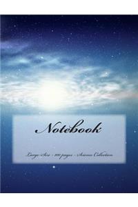 Notebook - Large Size - 100 pages - Science Collection