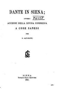 Dante in Siena