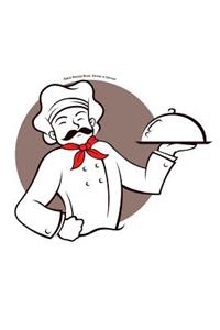 Blank Recipe Book: Dinner Is Served