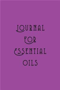 Journal For Essential Oils