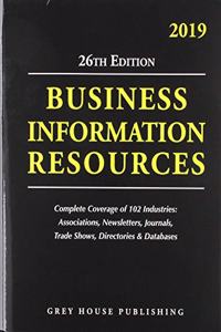 Business Information Resources, 2019