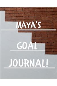 Maya's Goal Journal