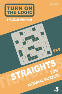 Turn On The Logic Straights 200 Normal Puzzles 9x9 (5)