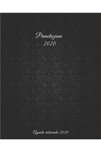 Prenotazioni 2020 - Agenda ristorante 2020. Libro di prenotazione per ristoranti, pizzeria, bistrot e hotel