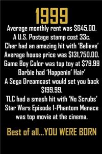 1999....best of all, you were born