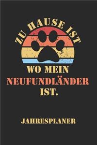 NEUFUNDLÄNDER Jahresplaner