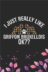I Just Really Like Griffon Bruxellois Ok?