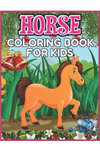 Horse Coloring Book for Kids