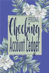 Personal Checking Account Ledger