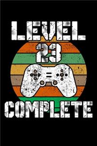 Level 23 Complete
