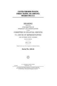 Counter-terrorism financing foreign training and assistance