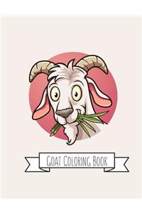 Goat Coloring Book