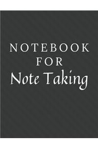 Notebook For Note Taking