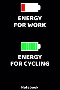 Energy for Work - Energy for Cycling Notebook