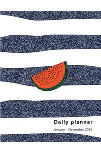 Daily Planner January-December 2020