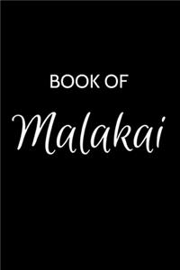 Malakai Journal