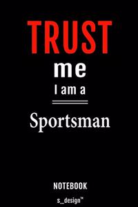 Notebook for Sportsmen / Sportsman