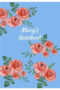 Macy's Notebook
