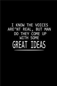 I Know The Voices Aren't Eal, But Man Do They Come Up With Some Great Ideas