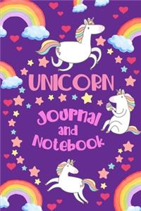 Unicorn Journal and Notebook