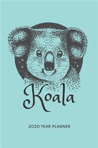 Koala Planner 2020 - Weekly/Monthly