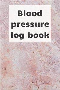 Blood Pressure Log Book