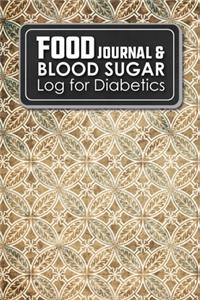 Food Journal & Blood Sugar Log for Diabetics