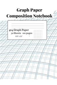 Graph Paper Composition Notebook