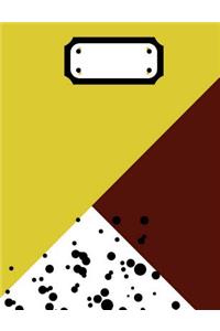 Brown & Gold Composition Notebook