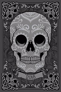 Fashion Diary Skull 2018 A5 D (Diary A5)