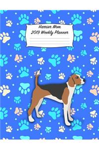 Harrier Mom 2019 Weekly Planner