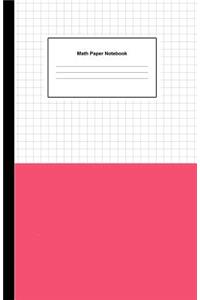 Math Paper Notebook