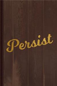 Persist Journal Notebook