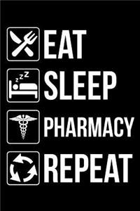 Eat Sleep Pharmacy Repeat