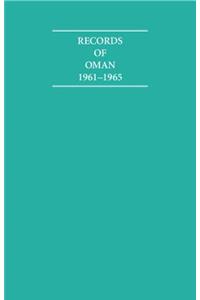 Records of Oman 1961-1965 5 Volume Hardback Set