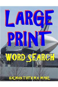 Large Print Word Search