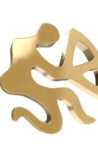 Gold Sagittarius Horoscope Zodiac Sign Symbol Journal