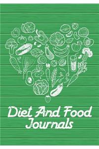 Diet And Food Journals: Weight Loss Diary