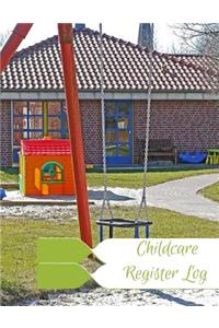 Childcare Register Log