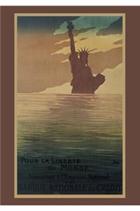 Carnet Blanc Statue de la Liberté