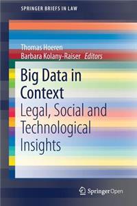 Big Data in Context