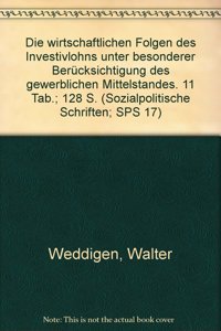 Die Wirtschaftlichen Folgen Des Investivlohns Unter Besonderer Berucksichtigung Des Gewerblichen Mittelstandes