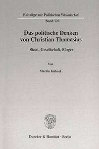 Das Politische Denken Von Christian Thomasius