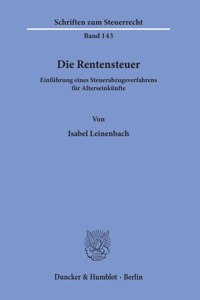 Die Rentensteuer