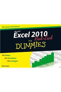 Excel 2010 Fur Dummies Ruckzuck