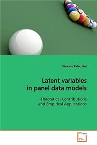 Latent variables in panel data models