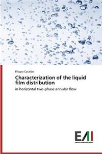 Characterization of the liquid film distribution